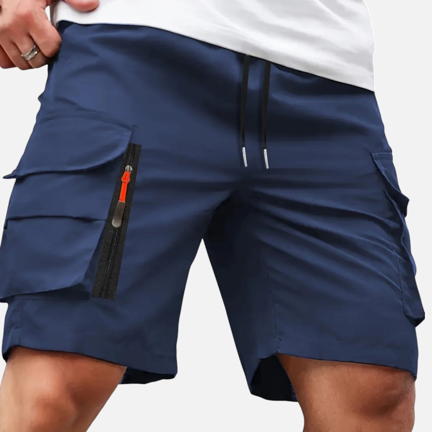 Maison Aurelle | Lightweight Cargo Shorts for Men