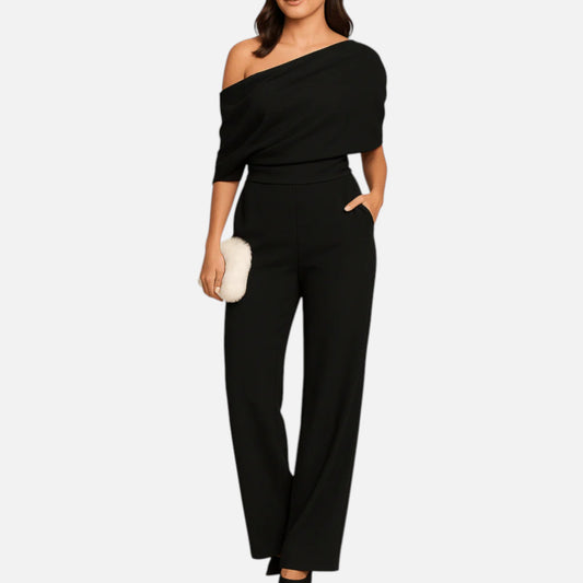 Maison Aurelle | Women’s Elegant Spring Jumpsuit – Sophisticated Seasonal Style