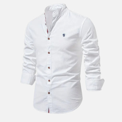 Maison Aurelle | Men’s Button-Up Shirt Slim Fit Premium Fabric Top