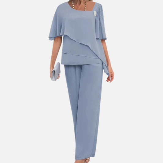 Maison Aurelle | Women’s Elegant Two-Piece Set – Formal Refined Ensemble