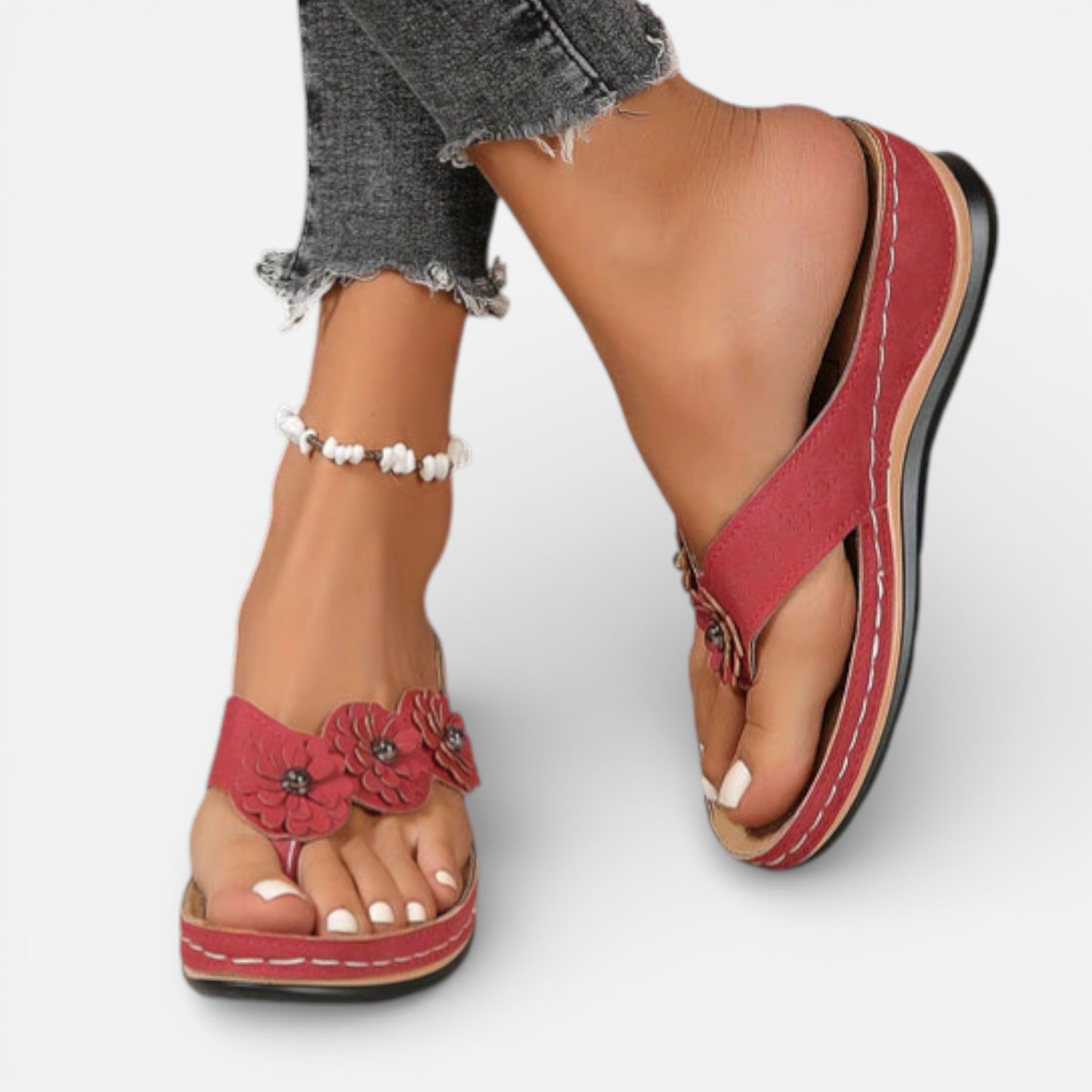 Maison Aurelle | Women’s Comfortable Orthopedic Sandals with Cushion