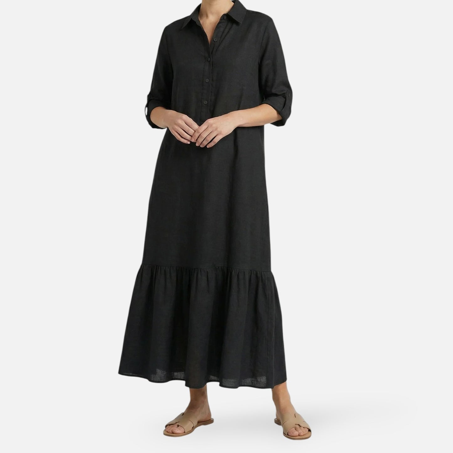 Maison Aurelle | Women’s Cotton Maxi Dress for Spring Summer Events