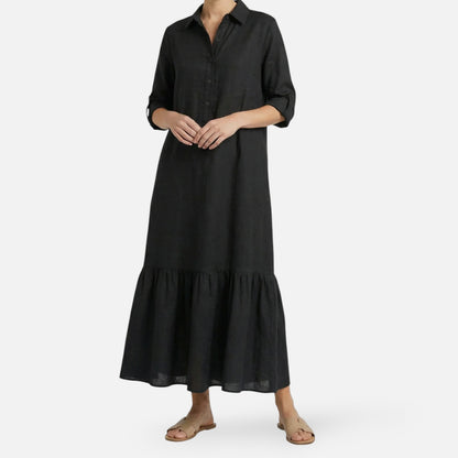 Maison Aurelle | Women’s Cotton Maxi Dress for Spring Summer Events