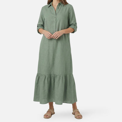 Maison Aurelle | Women’s Cotton Maxi Dress for Spring Summer Events