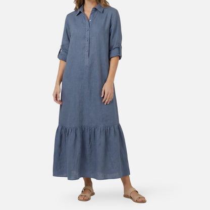 Maison Aurelle | Women’s Cotton Maxi Dress for Spring Summer Events