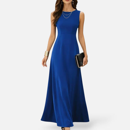 Maison Aurelle | Women’s Elegant Long Maxi Dress Stretch Comfortable Fit