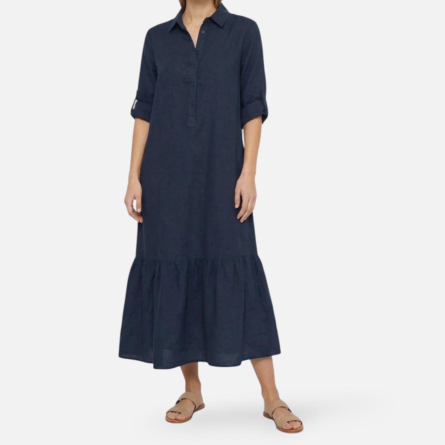 Maison Aurelle | Women’s Cotton Maxi Dress for Spring Summer Events