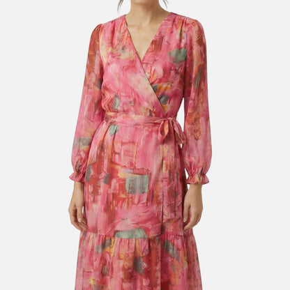 Maison Aurelle | Women’s Elegant Maxi Dress Flowing Tiered Fit