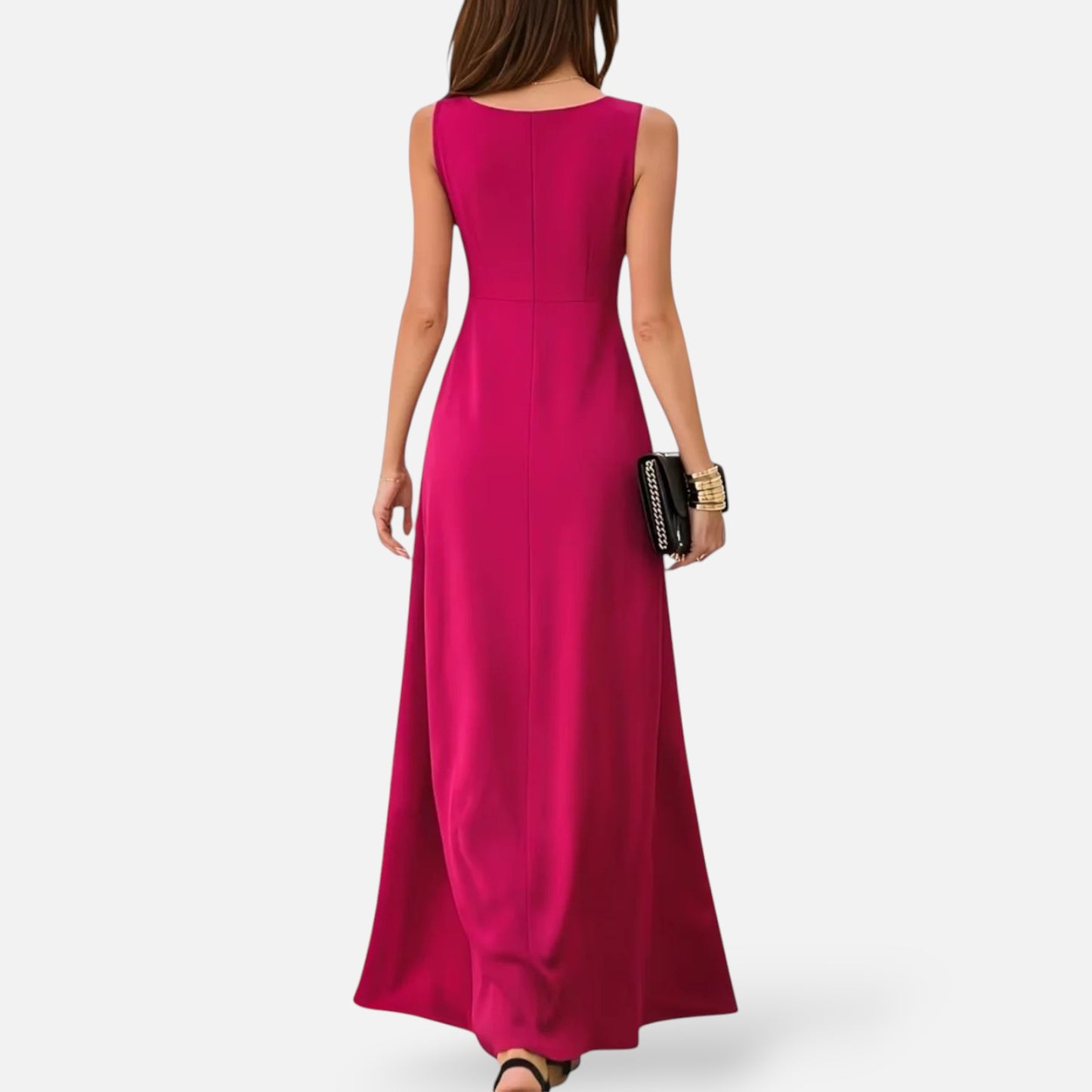 Maison Aurelle | Women’s Elegant Long Maxi Dress Stretch Comfortable Fit