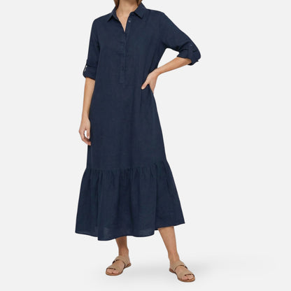 Maison Aurelle | Women’s Cotton Maxi Dress for Spring Summer Events