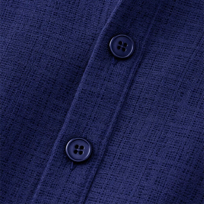 Men’s Linen Shirt for Summer Lightweight Breathable