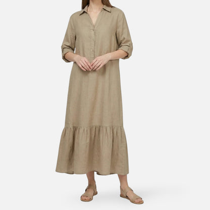 Maison Aurelle | Women’s Cotton Maxi Dress for Spring Summer Events