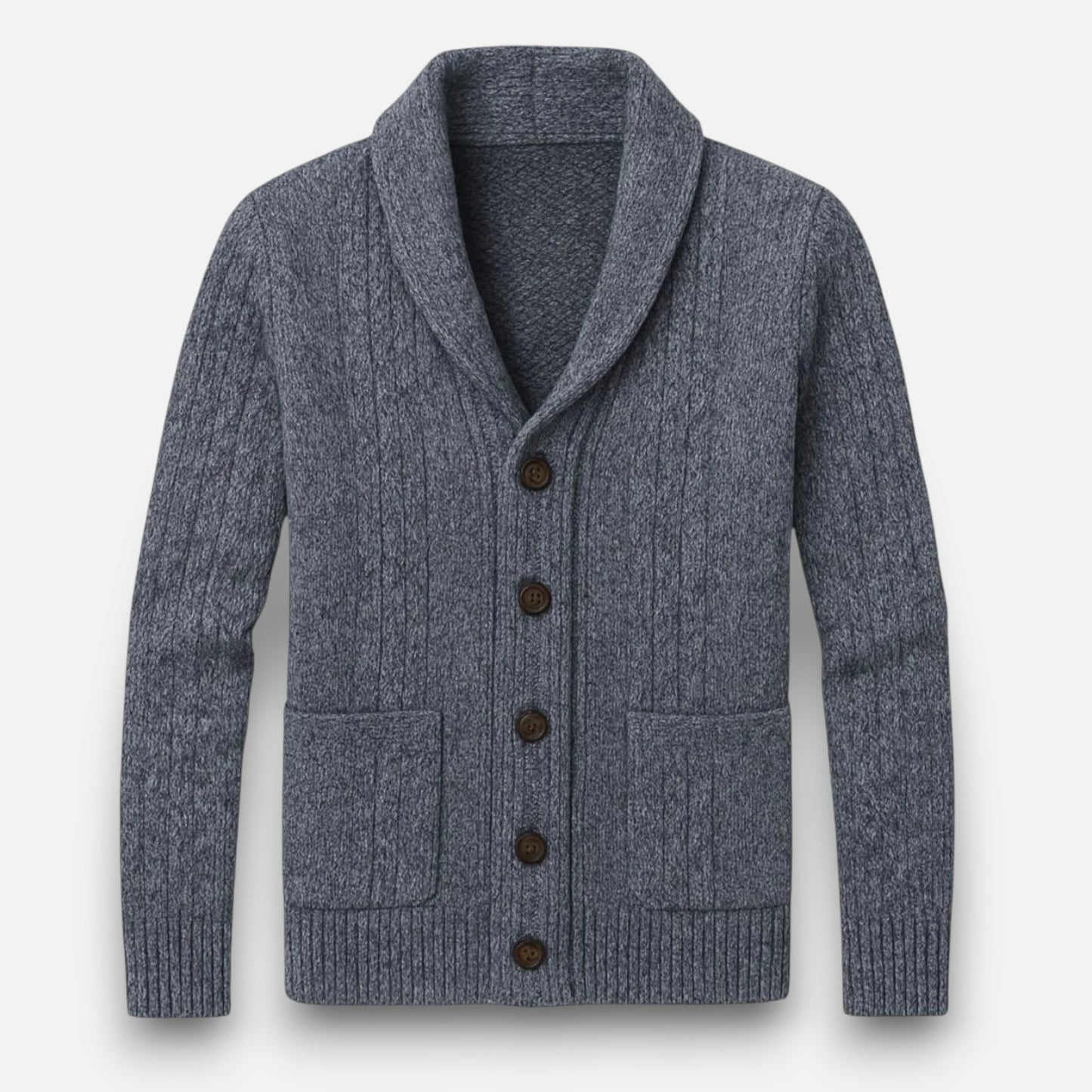 Maison Aurelle | Men’s Wool Cardigan for Spring Layering