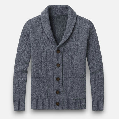 Maison Aurelle | Men’s Wool Cardigan for Spring Layering