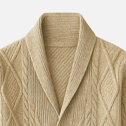 Maison Aurelle | Men’s Wool Cardigan for Spring Layering
